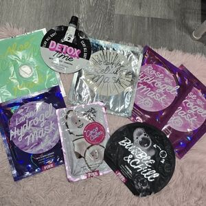 PINK Face sheet masks